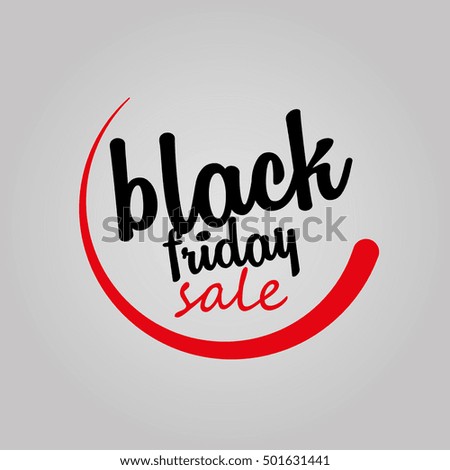 Black friday background with text, Vector illustration