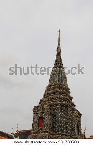 Pagoda bangkok thailand