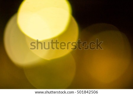 Abstract blurred orange background and moonlight