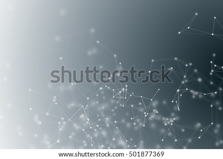 Fantasy abstract technology and engineering background with original organic motion Royalty-Free Stock Photo #501877369