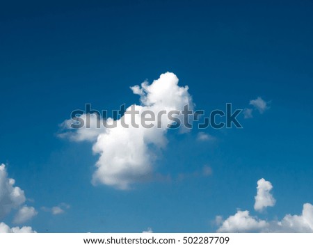sky with cloud