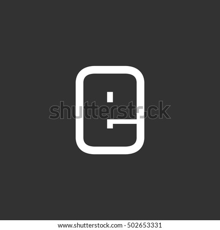 Letter E vector, logo. Useful as branding symbol, corporate identity, alphabet element, app icon, clip art, and illustration.