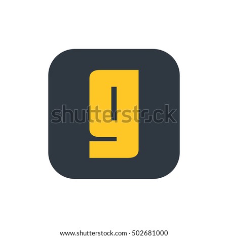 Letter G vector, logo. Useful as branding symbol, corporate identity, alphabet element, app icon, clip art, and illustration.