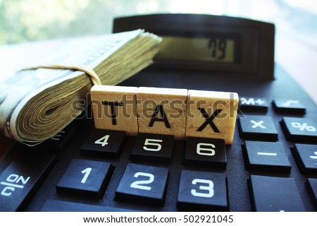 Tax Close Up Stock Photo High Quality 