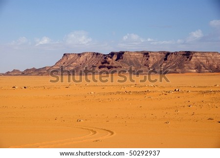 Landscape in Libya