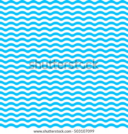 Abstract web, Blue waves on white background
