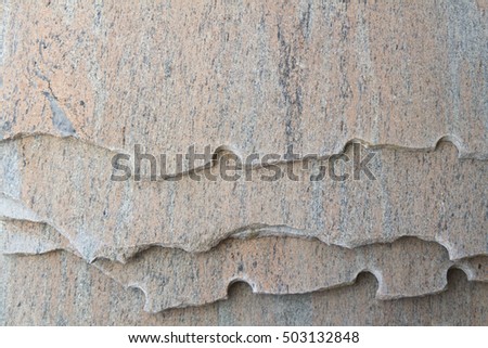 Natural stone. Background of granite slabs. Granite slabs are prepared for sale.