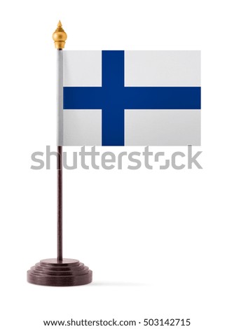 Finland flag, mini flag