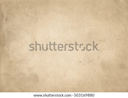 Old brown paper background. Retro photo paper. Vintage texture