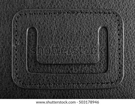 leather black background or texture