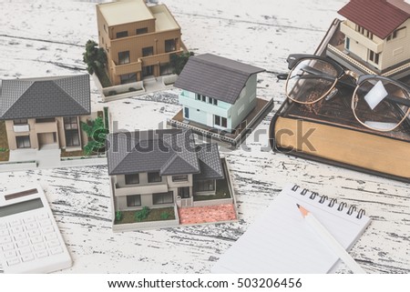 Residential home image table Photo