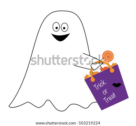 Trick or Treat Ghost