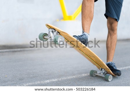 Skater in urban place