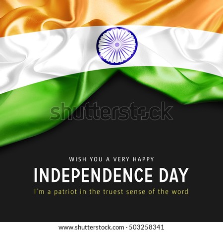 With you a Very Happy India Independence Day. I'm a Patriot in the truest sense of the word