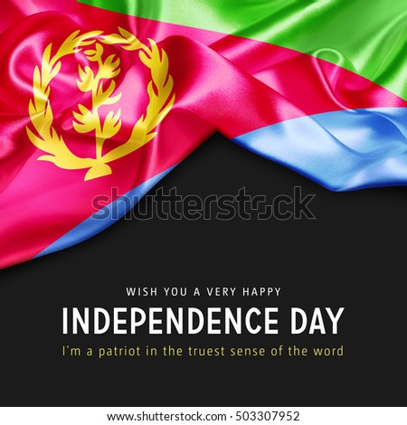With you a Very Happy Eritrea Independence Day. I'm a Patriot in the truest sense of the word
