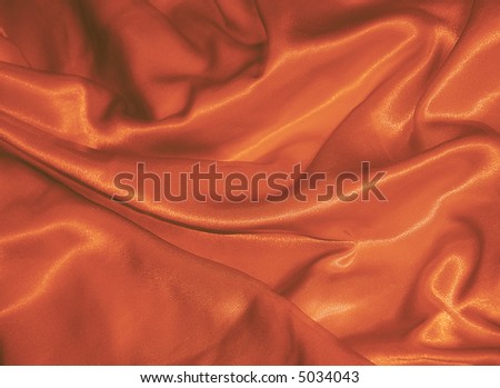 Neon brown silk