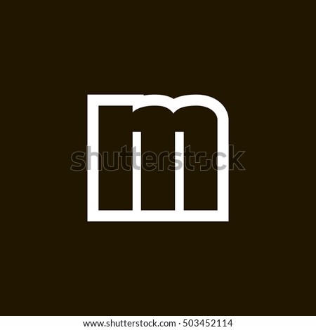 Letter M vector, logo. Useful as branding symbol, corporate identity, alphabet element, app icon, clip art and illustration.
