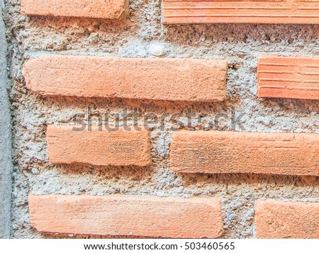 Brick wall texture and background 