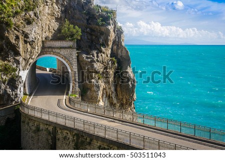 The Amalfi Drive Royalty-Free Stock Photo #503511043