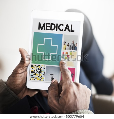 Cross Hospital Treatment Health Cure Browsing Concept