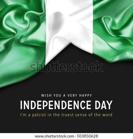 With you a Very Happy Nigeria Independence Day. I'm a Patriot in the truest sense of the word