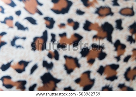 blurry tiger print background
