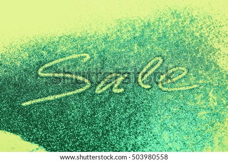Green sale background for flyer, poster, shopping, for sale sign, discount, marketing, selling, banner, web, header.