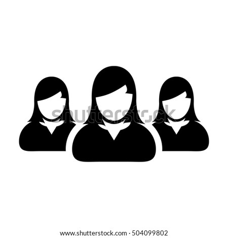 Team Icon - People Group Vector illustration