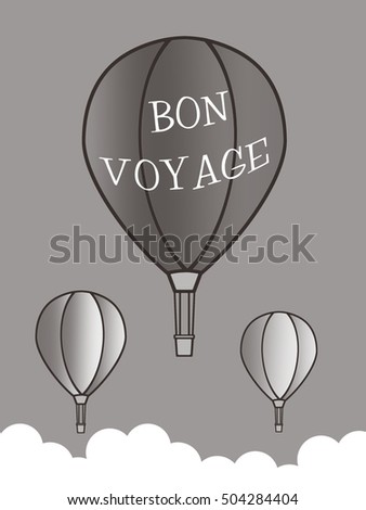 Hot Air Balloons - Bon Voyage