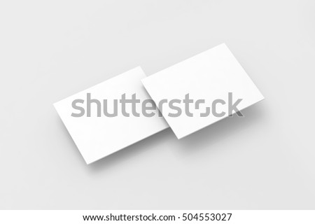 Blank white rectangles pc display web-site design mockup, clipping path, 3d rendering. Web app interface mock up. Website ui template for browser screen. Online application presentation shapes.