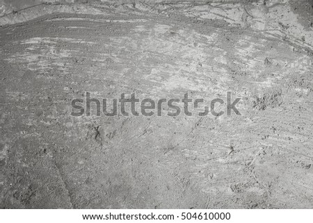 Close Up of the Concrete Texture on ground for background