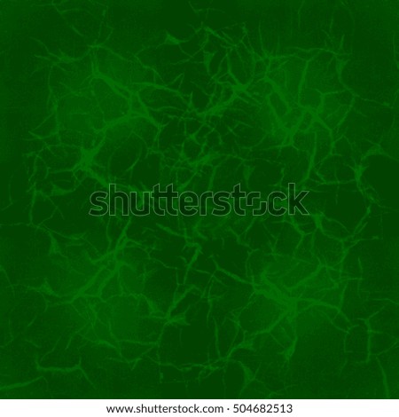 Green Cracked Background