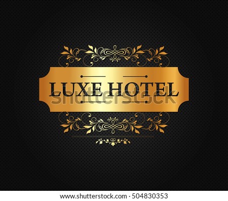 Luxury, Elegant, Royal and Emblem Logo Vector Design
