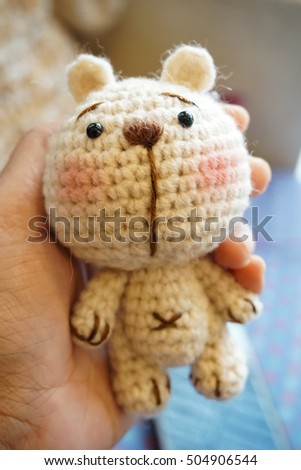 crochet cute bear