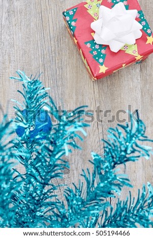 A close up shot of a fir christmas tree