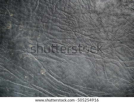 Black dirty leather texture background