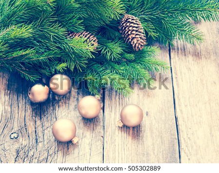 Christmas background/toned photo
