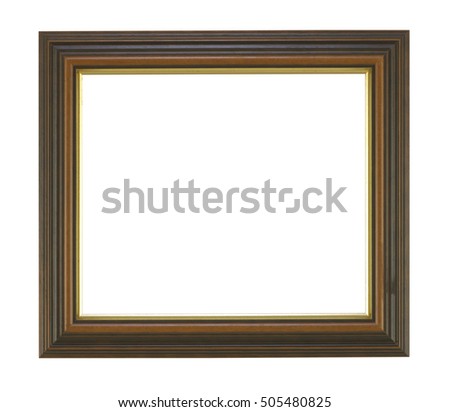 Wood picture frame