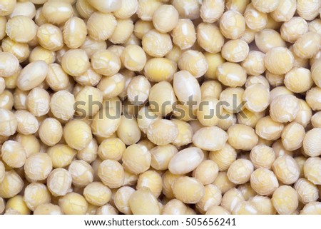Japanese cuisine, seamless picture of cooked soy beans