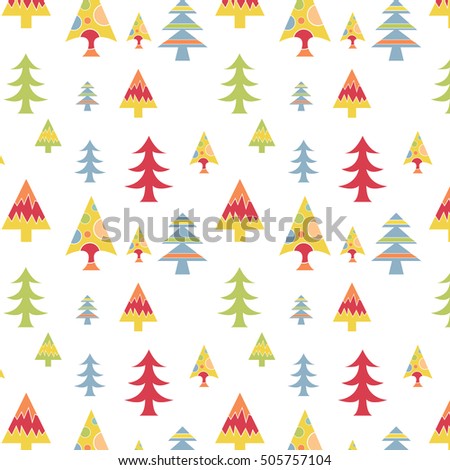 Abstract Christmas Background. Abstract Tree Xmas Background