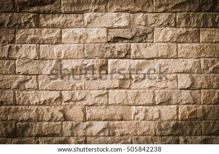 Abstract vintage style stone wall background