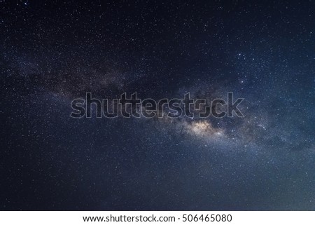Milky Way Galaxy. High resolution.