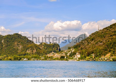 Lake of Lugano, Switzerland
