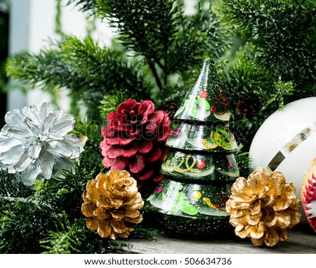 Christmas design and decoration picture.