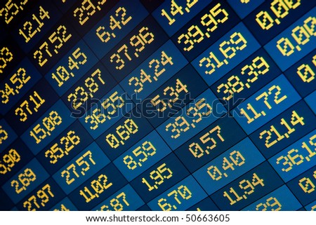 Stock Quotes at real time at the stock exchange