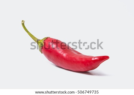 Red pepper. Acute spice for food. Royalty-Free Stock Photo #506749735