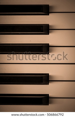 piano keys close-up, musical instrument, beautiful background