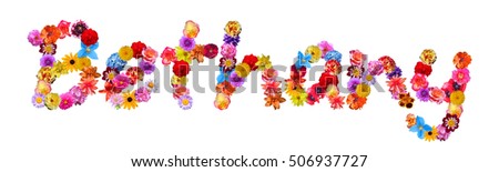 Bethany Colorful Flower Name