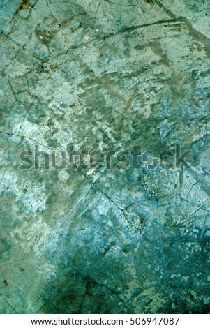 Cement floor crack background