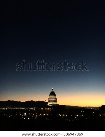 State Capitol at Dusk
